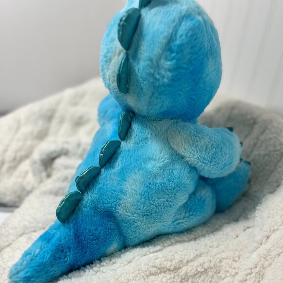 FAO Schwarz Plush Blue T-Rex Dinosaur -  12" Super Soft Dino Stuffed Animal - Picture 4 of 7